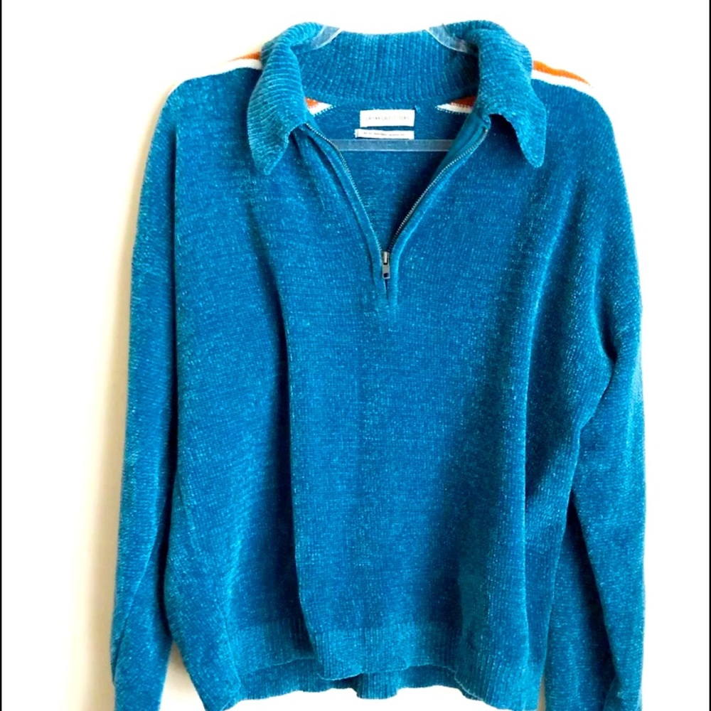 Urban Outfitters Retro Style 1/4 Zip Soft Sweater